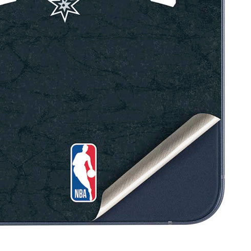 NBA San Antonio Spurs Distressed Galaxy A35 5G Skin